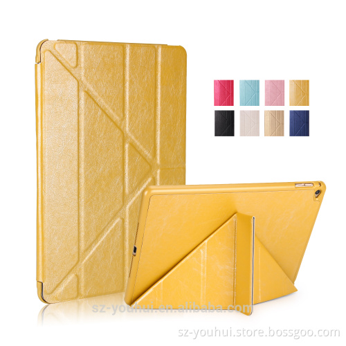Wholesale Colorful Smart PU Leather Case Flip Cover for iPad Air 2 Housing
